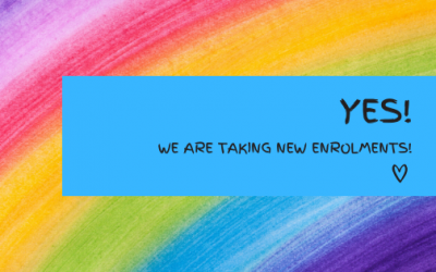 Yes!  We are still accepting new enrolments!